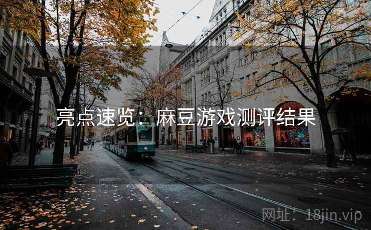 亮点速览：麻豆游戏测评结果