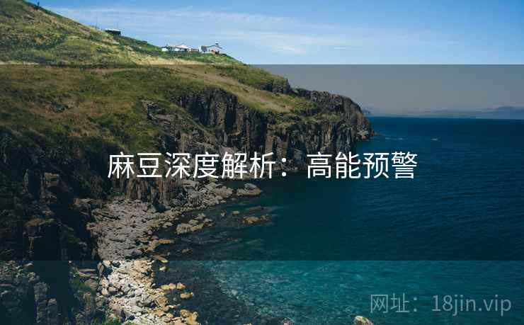 麻豆深度解析：高能预警