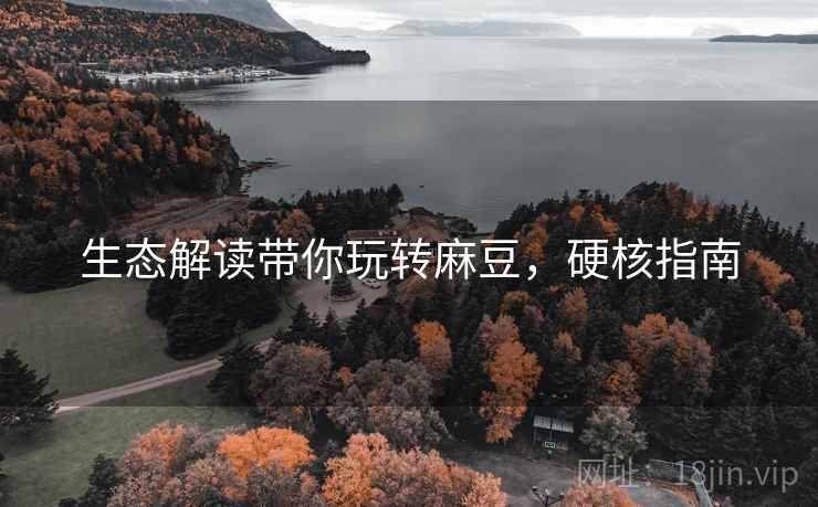 生态解读带你玩转麻豆，硬核指南