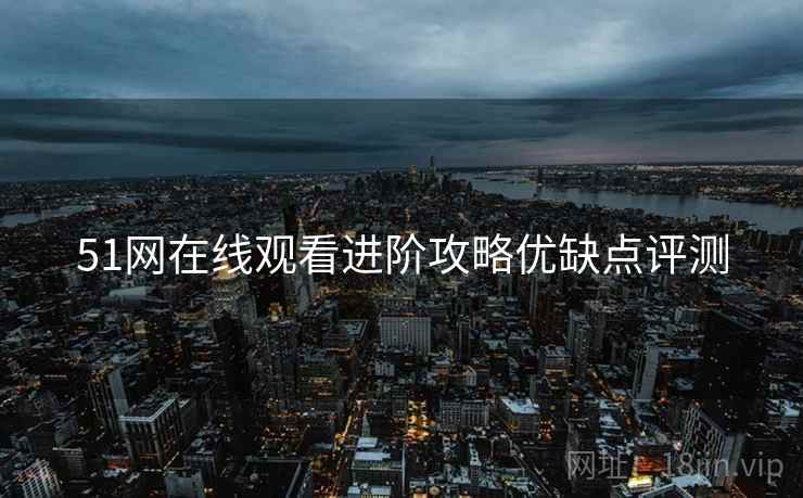 51网在线观看进阶攻略优缺点评测